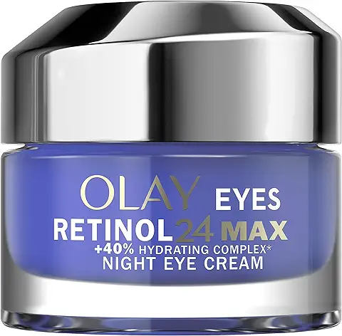 Olay Regenerist Retinol 24 MAX Crema Contorno De Ojos De Noche, Con Complejo Retinoide Y Niacinamida (Vitamina B3) Para Una Piel Suave Y Radiante En 14 Noches, Sin Perfume, 15 ml  