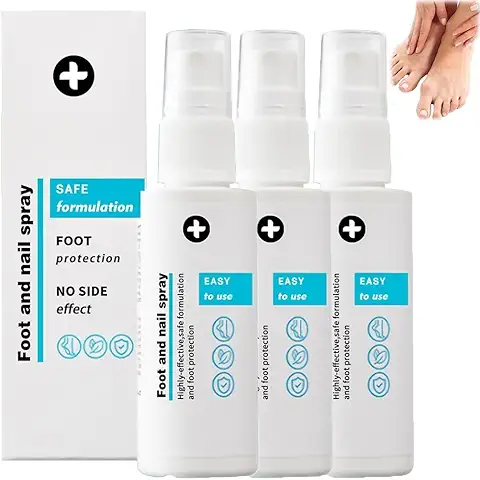 Onycostop Pro - 3 Piezas de Spray de Reparación de Uñas y Pies, Tratamiento de Reparación de Uñas Extra Fuerte, Reparación de Dedos y Uñas para Uñas Gruesas Dañadas y Decoloradas  