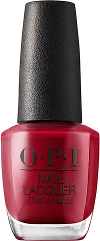 OPI Nail Laquer, Esmalte de Uñas con Duración de Hasta 7 Días, Efecto Manicura Profesional, 'OPI Red' , 15 ml  