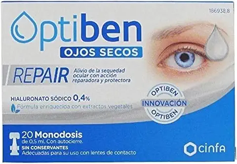 Optiben Ojos Secos Repair 20 Monodosis  