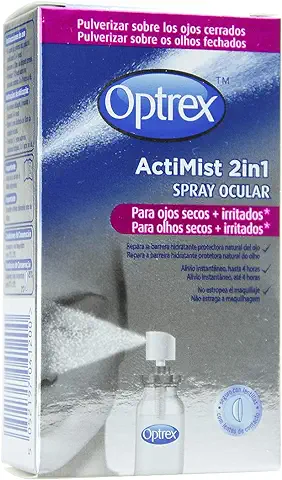 Optrex ActiMist 2in1 Spray Ocular Para Ojos Secos + Irritados  