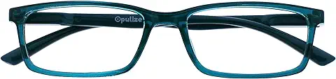 Opulize See Gafas Filtro Luz Azul Montura Estrecha Bisagras de Resorte Mejoran Sueño Reducen Dolor de Cabeza Ordenador Videojuegos Antirreflejante Hombre Mujer B9  