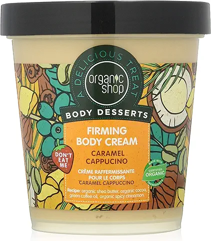 Organic Shop Crema Corporal Reafirmante Capuchino al Caramelo - 450 ml  