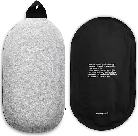 Ostrichpillow - Bolsa de Calor | Microondas | Terapia de Frío y Calor | Almohadilla para Calambres, Dolor Muscular, Espalda, Hombros, Cuello y Cuidado de las Articulaciones.  