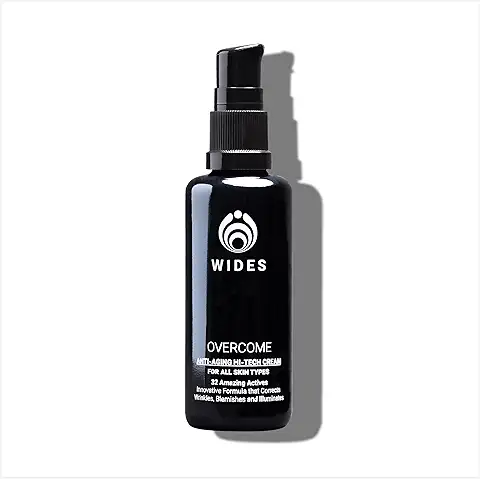 OVERCOME. Crema Antiarrugas para Hombre Natural y Bio Sin Petroleo(Como Isohexadecano o Cyclopentasiloxane) con 33 Activos Naturales I Antiedad Hombre I Crema para Hombre Antiarrugas I Crema Hombre  
