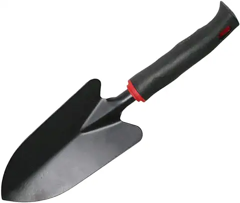 Pala de Flores, Fácil de Sostener con Mango Antideslizante, Herramienta de Paleta de mano para Plantar, Trasplantar, Deshierbar, Mover y Suavizar el Suelo  