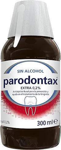 Parodontax Enjuague Bucal Extra, Antiséptico Bucal Para la Prevención y Ayuda en el Tratamiento de la Gingivitis, Sin Alcohol, 300 ml  