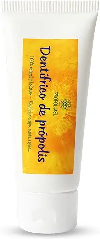 Pasta de Dientes Natural 100g El Própolis Actúa como Regenerador y Fortificante de las Encías, Remineralizante Dental y Anticaries. Dentífrico sin Fluor.  