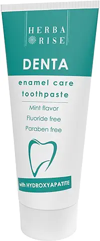Pasta Dental Denta Enamel Cuidadocon Hidroxilapatito – Pasta de Dientes sin Fluoruro con gel Remineralizante - Seguro para Dientes y Encías Sensibles - Pasta de Dientes Restauradora de Esmalte  