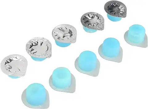 Pasta para Pulir los Dientes, 20 Piezas Crema para Pulir los Dientes Seguro Natural Protección Dental Mejorada Crema para Blanquear los Dientes para el Cuidado Bucal (Azul)  