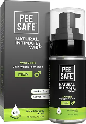 PEESAFE gel Intimo Hombre | Higiene íntima | con Extractos de árbol de té | Limpiador íntimo sin Alcohol | Jabon Intimo Hombre | Refrescante e Hidratante  