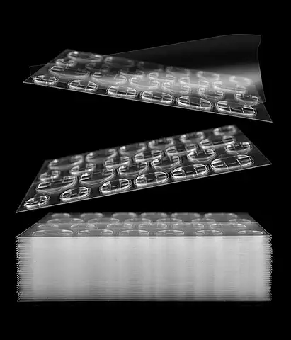 Pegatinas Uñas Postizas, 30 Hojas 720Pcs Nail Glue, Uñas Postizas Gel Pegatinas De Pegamento De Uñas Falsas Transparentes Para Salón De Uñas, Arte De Uñas Para Damas Diy, Arte De Uñas  