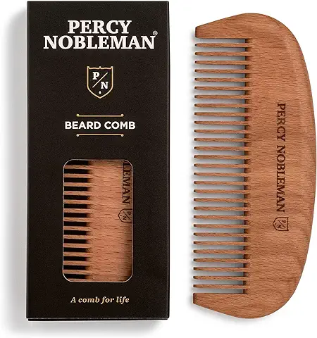 Peine de Madera para Barba de Percy Nobleman  