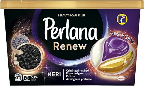 Perlana Detergente Lavadora Caps Negro 243  