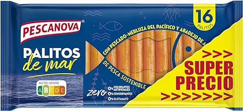 Pescanova - Palitos de Mar Naturales 305gr (Refrigerado)  
