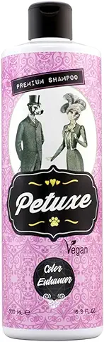 Petuxe Champú Vegano Potenciador del Color. Champú Vegano Perros. Champú Mascotas. Todas Las Razas. Lavante, Hidratante y Vitalizante. Aceite de Oliva Ecológico (500 ml) Petuxe Champú Vegano Potenciador del Color. Champú Vegano Perros. Champú Mascotas. Todas Las Razas. Lavante, Hidratante y Vitalizante. Aceite de Oliva Ecológico (500 ml)