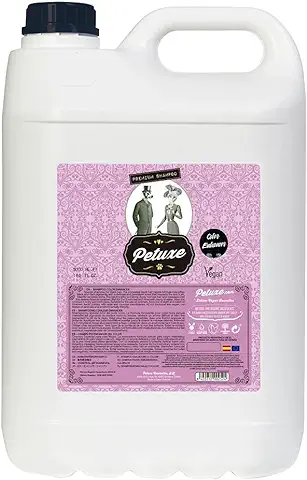 Petuxe Champú Vegano Potenciador del Color. Champú Vegano Perros. Champú Mascotas. Todas Las Razas. Lavante, Hidratante y Vitalizante. Aceite de Oliva Ecológico (5000 ml)  