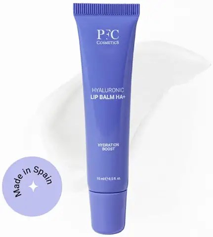 PFC Cosmetics - Balsamo Labiales Extra Hidratante con Acido Hialuronico – Reparador Labial y Regenerador - Calma Hidrata y Protege los Labios - Protector Labial para Todo Tipo de Piel – 15ml  