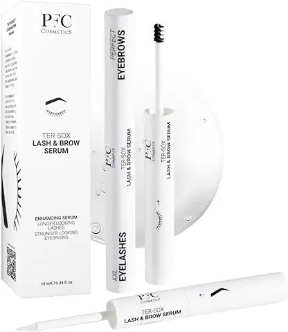 PFC Cosmetics - Serum Pestañas Crecimiento 10 ml - Serum Pestañas y Cejas con Extractos Naturales - Crece Pestañas - Lash Serum - Serum de Pestañas - Grande Lash Serum - Crecimiento Pestañas  
