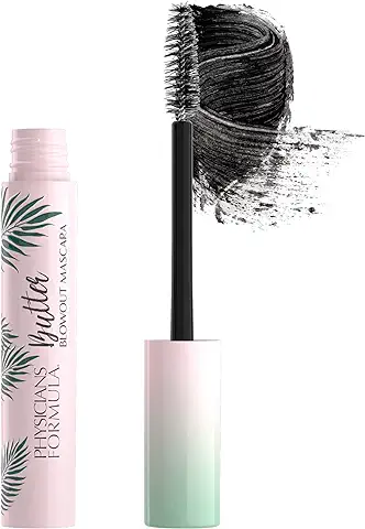 Physicians Formula, Butter Blowout Mascara, Máscara de Pestañas, Volumen y Longitud para un Efecto Dramático, con Queratina y Mezcla de Mantecas de Murumuru, Cupuaçu y Tucuma, Vegano, Negro  