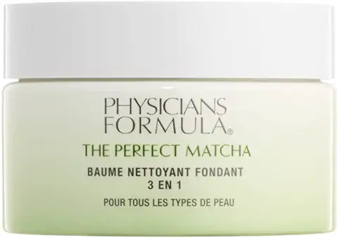 Physicians Formula The Perfect Matcha, Bálsamo Limpiador Fundente 3 en 1 – Bálsamo Desmaquillante Facial Ultra-Suave – Fórmula Antioxidante con Té Verde Matcha, Brotes de Bambú y Extracto de Loto  
