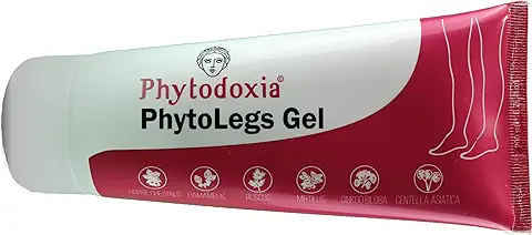 PhytoLegs Crema Gel Frio 200 ml. Para Piernas Cansadas. Para Varices y Arañas Vasculares. Castaño de Indias Hamamelis Rusco Mirtilo Centella Asiatica Ginkgo Biloba Menta Canela  