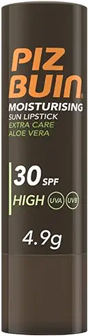 Piz Buin, Protección Solar, Moisturising Stick Labial SFP 30, Protección Alta  