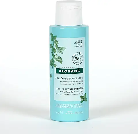 Poudre Purifiante 3 en 1 à la Menthe Aquatique BIO & Argiler  