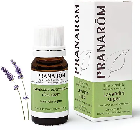 Pranarom Lavandin Super Sumidad Florida Lavandula X Burnatii Clone Super, Lavanda, 10 Mililitro  