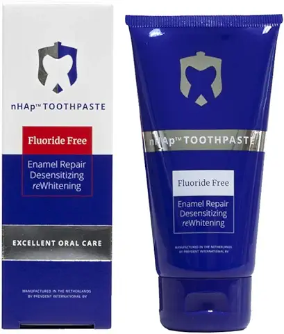 Prevdent Pasta de Dientes Blanqueadora y Reparadora sin Flúor  