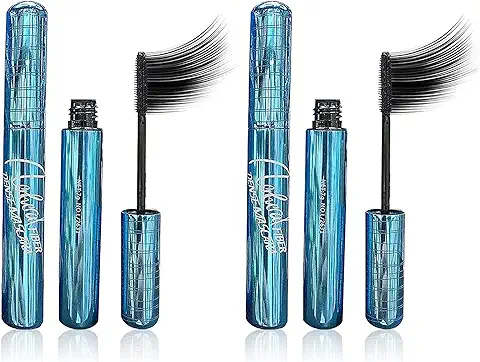 Primelash Mascara para Personas Mayores con Pestañas Adelgazantes, Rimel Hipoalergénico, Rimel de Pestañas Prime para Mujeres Mayores, Rimel Impermeable, para Mujeres Maduras (2 Piezas)  