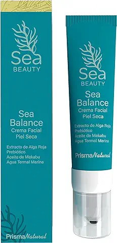 Prisma Natural - Crema Cara Piel Seca y Sensible o Madura para Mujer y Hombre, Hidratante con Activos Revitalizantes y Antioxidantes, Uso Diario, Dia y Noche, 50 ml  