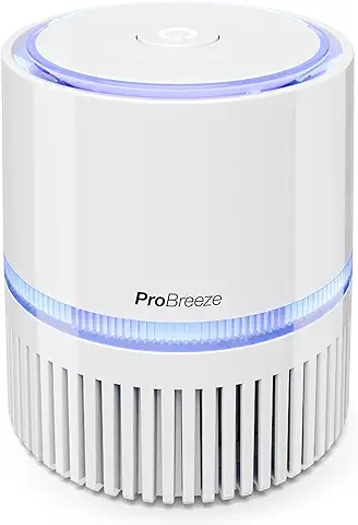 Pro Breeze Purificador de Aire Mini con Auténtico Filtro HEPA e Ionizador - Limpiador de Aire Personal de Escritorio con Luz Nocturna - Para Hogar, Trabajo, Oficinas | USB y Alimentación Principal Pro Breeze Purificador de Aire Mini con Auténtico Filtro HEPA e Ionizador - Limpiador de Aire Personal de Escritorio con Luz Nocturna - Para Hogar, Trabajo, Oficinas | USB y Alimentación Principal
