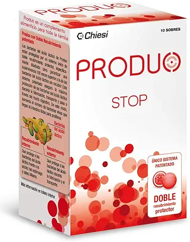 Produo Stop - Probiótico Intestinal Con Vitaminas A, B, C y E, 10 Sobres  