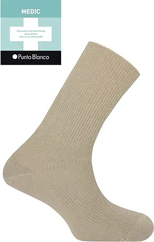 Punto Blanco Calcetines Cortos para Hombre  