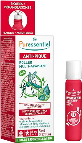 Puressentiel - Anti Pic - Roll-on Multi-calmante con AE BIO - Efecto Calmante Instantáneo y Duradero - Fórmula 99,5% de Origen Natural - 5ml  