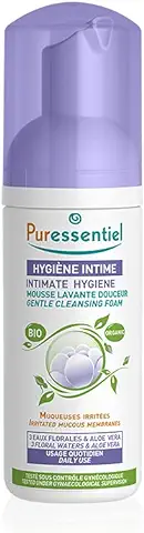 Puressentiel - Higiene Íntima - Espuma de Higiene Íntima Limpiador Suave Certificado BIO- Limita y Previene la Irritación y el Picor íntimo - 150ml  