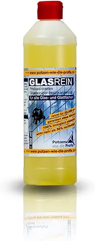 Putzen wie die Profis Limpiacristales Profesional, Limpiador de Cristales, Limpiacristales Ecológico, Limpiacristales con Efecto Loto, Sostenible y Vegano 500 ml  