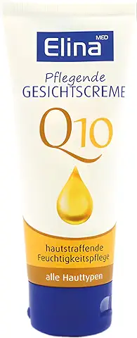 Q10 Crema Tratamiento Antiarrugas Antioxidante Coenzimas Q10 Crema Reafirmante Crema de Día Hidratante Rejuvenecedor Antioxidante Natural Textura no Grasa (CREMA FACIAL)  