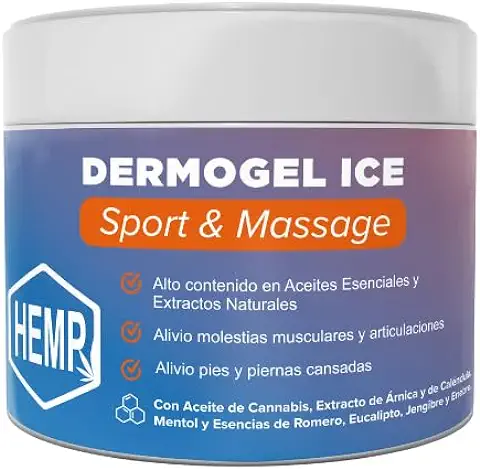 QKnatur - Crema Cannabis - 300 ml - Alivio Activo Músculos y Articulaciones - Dermogel Con Aceite de Cannabis, Árnica, Caléndula y Otros Extractos Naturales - Alivio Pies, Piernas, Rodillas, Espalda  