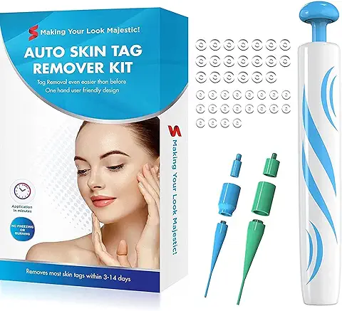 Quita Verrugas Equipo Removedor Automático De Verrugas De Lunares Para La Eliminación De Etiquetas De Piel De Cara, Cuerpo Y Cuello (2 - 8 Mm)  