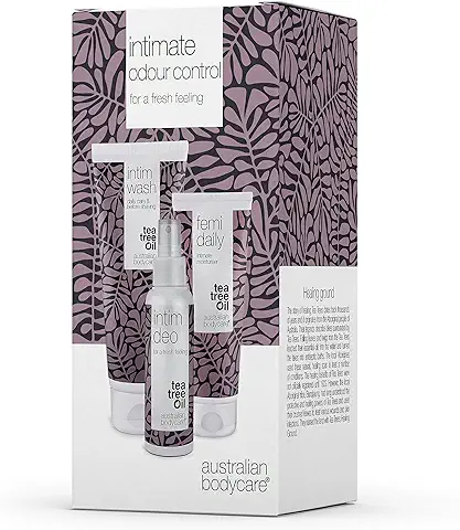 "Kit de Olor Íntimo con Aceite de Árbol de Té para Mujeres - Set de Higiene Femenina que Incluye Lavado Íntimo, Femi Daily y Desodorante Íntimo - Elimina el Olor y Promueve la Frescura"  