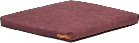 R Exproduct SoftPET - Cama Ecológica para Perros, Cama para Mascotas, Sofá para Perros, Funda Extraíble con Cremallera, Lavable, Öko-Tex Standard, Color Burdeos XL  