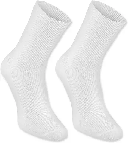 Rainbow Socks - Hombre Mujer Calcetines Diabéticos Sin Elasticos  