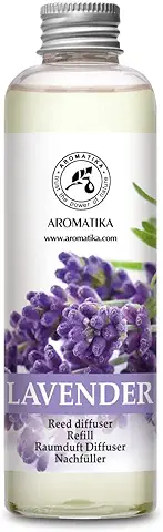 Recarga Lavanda 200ml - Natural para Cuartos - Hogares - Oficinas - Restaurantes - Aromaterapia - Aceite Esencial de Lavanda