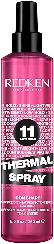 Redken | Spray de Protección Térmica, Reduce el Encrespamiento para un Brillo Intenso, Protege Hasta 230°C, Thermal Spray, 250ml  