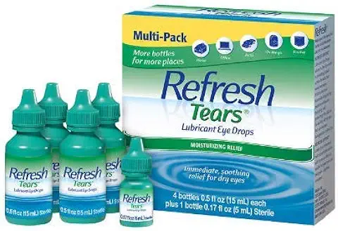 Refresh Tears Lubricant Eye Drops Multi-Pack, 65 ml.  