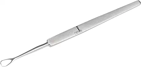 REMOS Limpiador de Oídos de Acero Inoxidable para Eliminar el Cerumen 14cm  