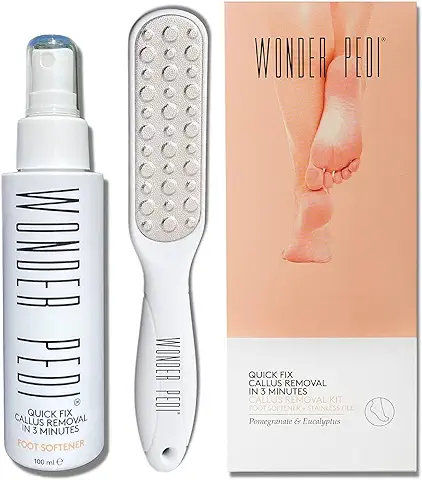 Removedor de Callos - Tres Minutos de Fijación Rápida - Escofina de lima de pies - Spray Exfoliante Instantáneo para pies Exfoliante Exfoliante Exfoliante, lima de Callos de Talones  