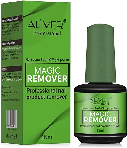 Removedor de Esmalte, Verde, en Forma de Toallita, Uñas Mágico, Herramienta Para Uñas  